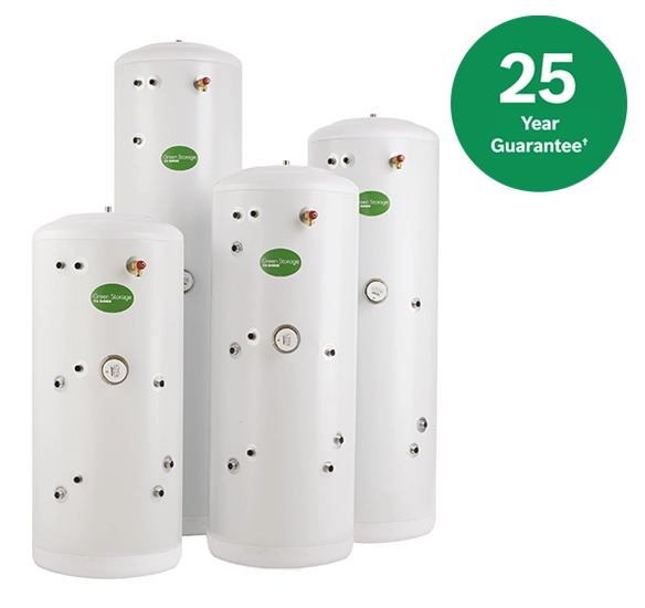 Green storage unvented solar cylinders