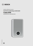 Condens 8000 Installation and Maintenance Instructions